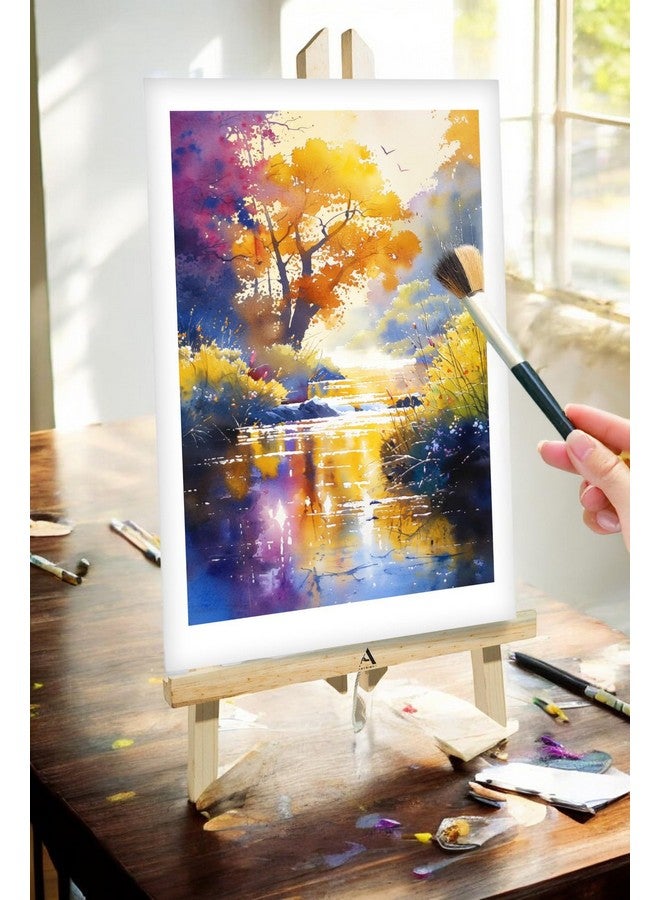 ArtRight Artists' A5 Acrylic Paper Pack of 20 Sheets, 300 GSM; 300GSM Handmade Sheets for Gouache & Acrylic Media (Papers for Acrylic & Gouache Media) - Image 5
