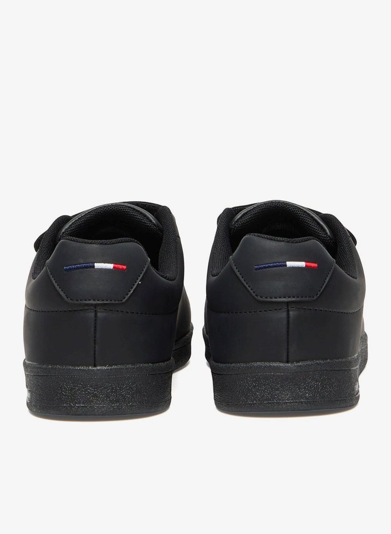 يو اس بولو اسن سنيكرز نسائي أسود بأربطة فيلكرو ثلاثية - Image 5