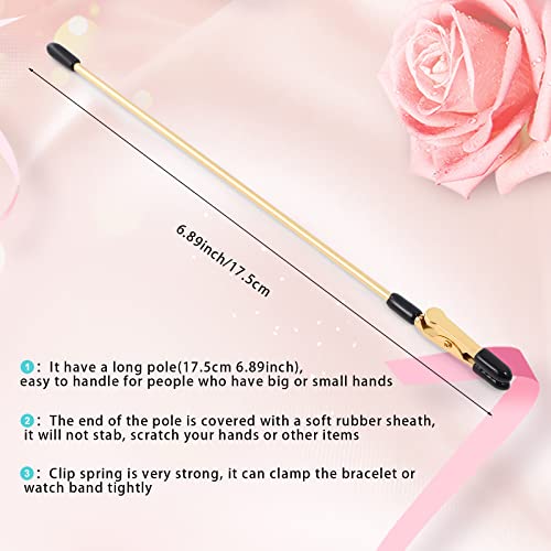 Zousen 3 Pieces Bracelet Tool Buddy Jewelry Helper - Fastening and Hooking Equipment for Necklace, Watch Band & Jewelry Clasps, Zippers and Closures - Image 2
