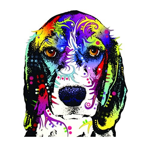 Enjoy It Dean Russo Beagle Car Stickers, Outdoor Rated Vinyl Sticker Decals for Windows, Bumpers, Laptops or Crafts - 2 Pieces - Image 1