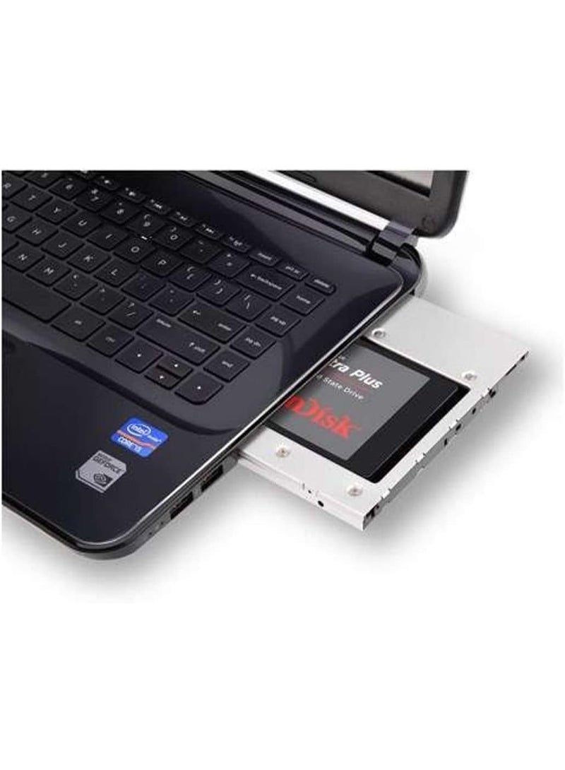 12.7mm Hard Drive Caddy – Compatible with HDD and SSD for Installation in CD/DVD-ROM Bay  - Image 2