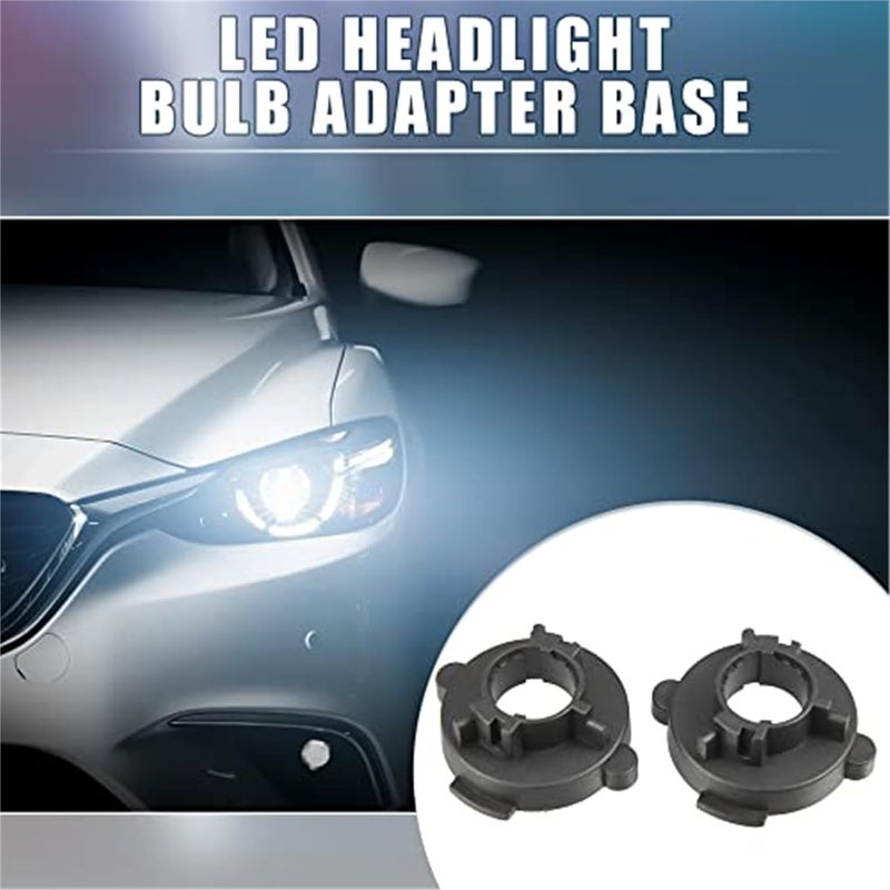 QASULER H7 LED Headlight Bulb Holder Socket - Image 2