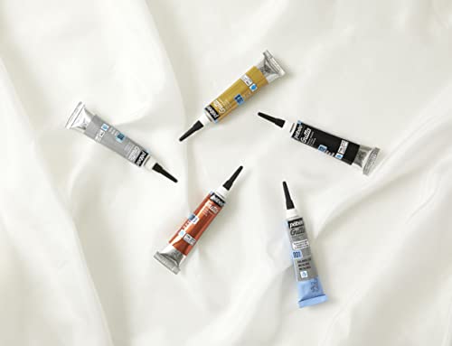 Pebeo Setasilk Silk Painting Water Based Gutta 20-Milliliter Tube, Colourless, 0.67 Fl Oz (Pack of 1) - Image 3