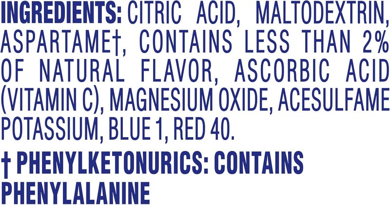 Crystal Light Sugar-Free Cherry Pomegranate Naturally Flavored Powdered Drink Mix 5 Count Pitcher Packets - Image 3