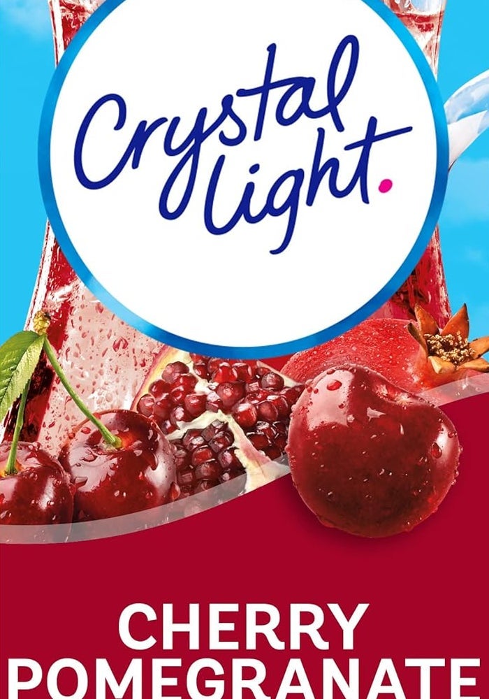 Crystal Light Sugar-Free Cherry Pomegranate Naturally Flavored Powdered Drink Mix 5 Count Pitcher Packets - Image 1