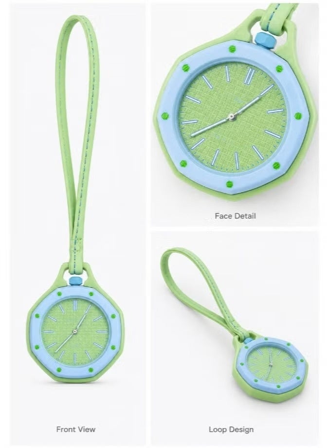 Toy Box Trendy Pocket Watch Keychain For Bags with Hanging Strap for Kids and Adults - Image 5