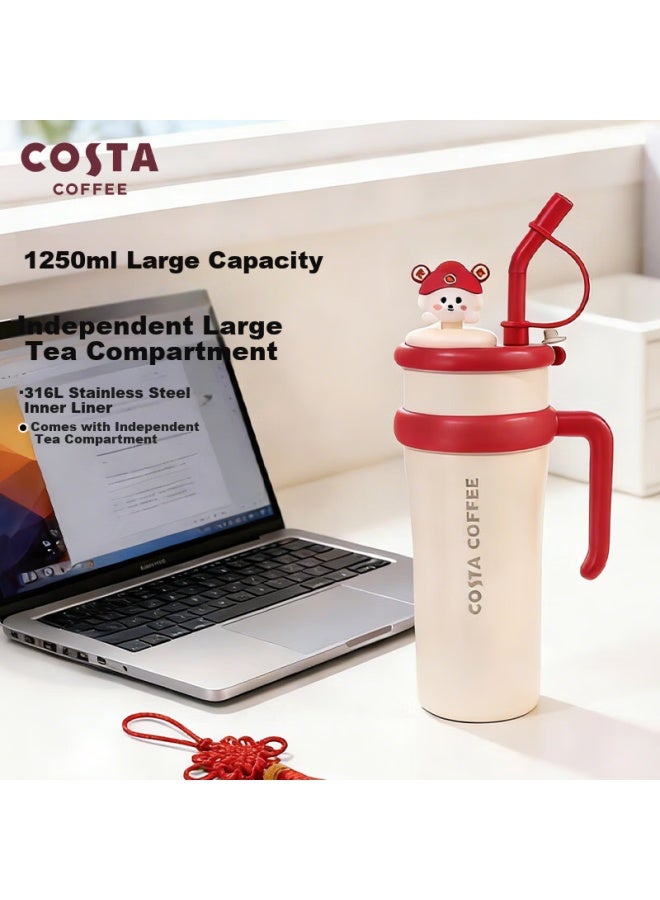 Costa New Arrival "rumored To Be Very Effective" Jumbo Capacity Insulated Straw Water Bottle For Men And Women Gift - Image 2