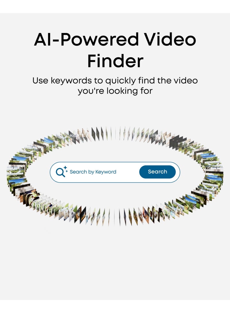 eufy Network Video Recorder S4 for Home Security Cameras, 8CH Up to 16CH, Local AI Agent, Smart Video Search, 2 TB HD, Up to 16 TB, 24/7 Recording, Only Works with eufy PoE Cams and Devices - Image 5
