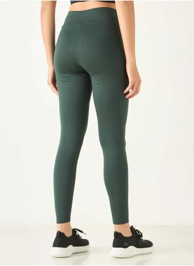 Kappa Kappa Logo Detail Leggings with Elasticated Waistband
