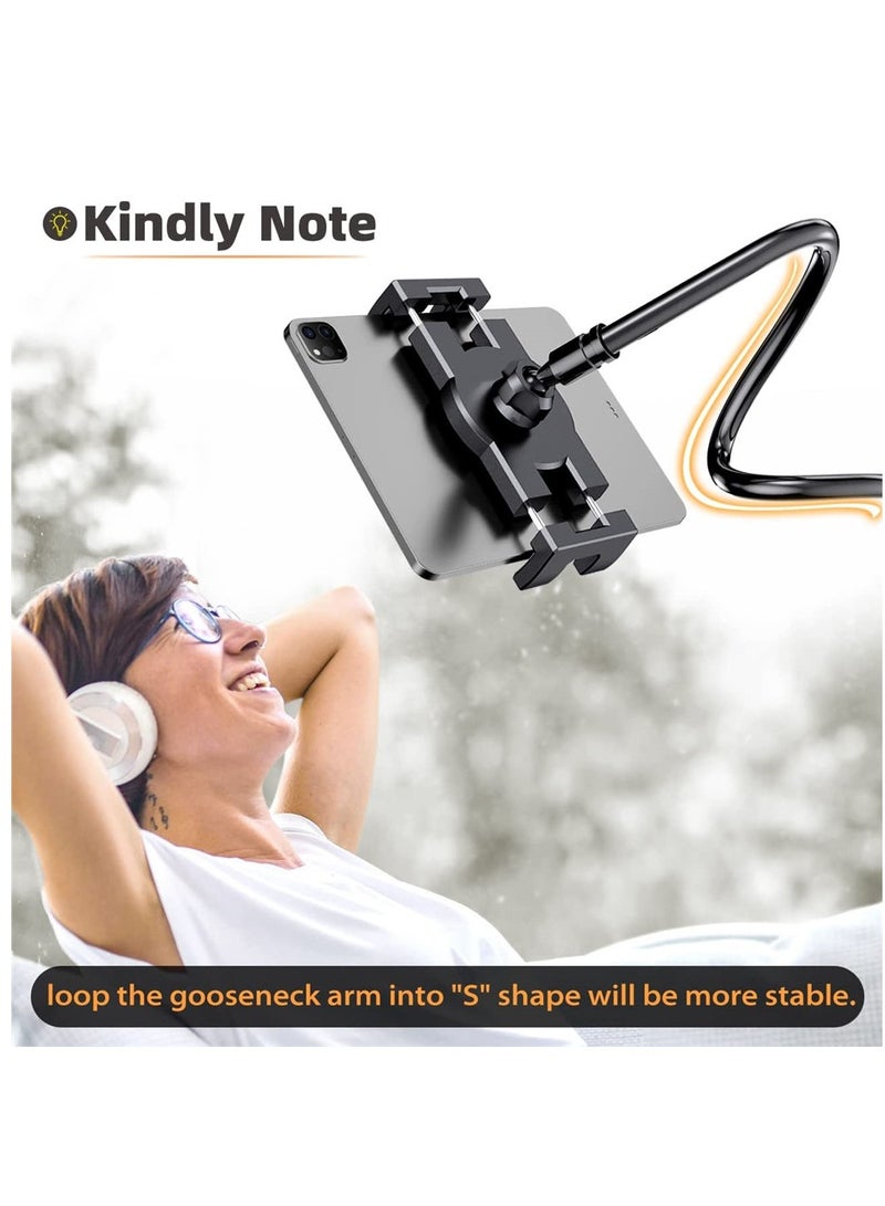 حامل حامل تابلت مرن طويل الذراع لجهاز iPad Air Pro Mini Galaxy Tab Xiaomi Lenovo Mount Bed Tablet هاتف حامل - Image 4