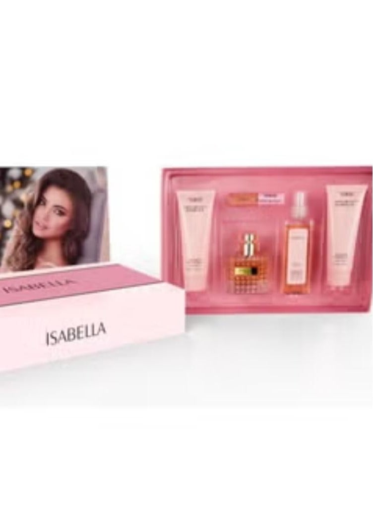 Luxury perfume and lotion set from Isabella