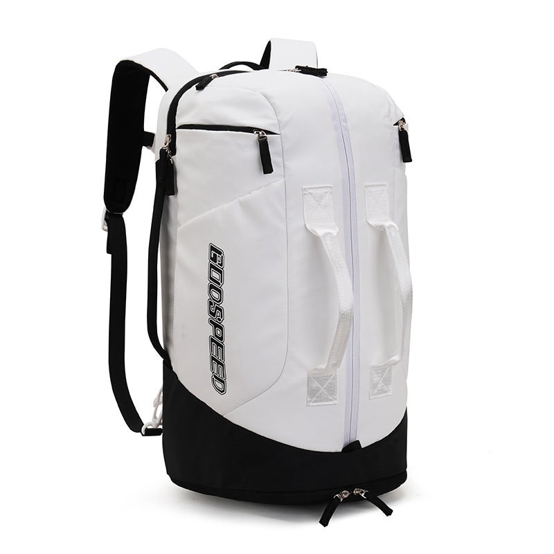 Waterproof Oxford Outdoor Sports Backpack 36-55L - Large Capacity Breathable Hiking Rucksack with Reinforced Stitching for Camping Travel  Gym