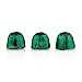 Foilman Confectionery ChocolateCandy Wrapper Foil sheets DIY Candy and Chocolate Wrapping For All Occasions Pack of 500 Sheets 3 x 3 Inch Dark Green - Image 1