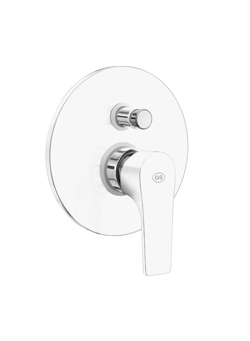 جي أس خلاط دفن خطين ابيض/كروم - Image 1