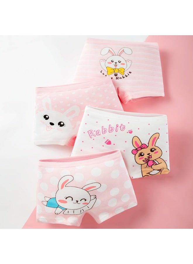 KUYING New Comfortable Skin friendly Breathable Underwear Set 0f 4 