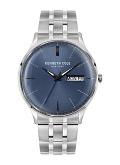 Kenneth Cole Kenneth Cole Gents Silver Stainless Steel Wrist Watch KC50589016A  - Image 1