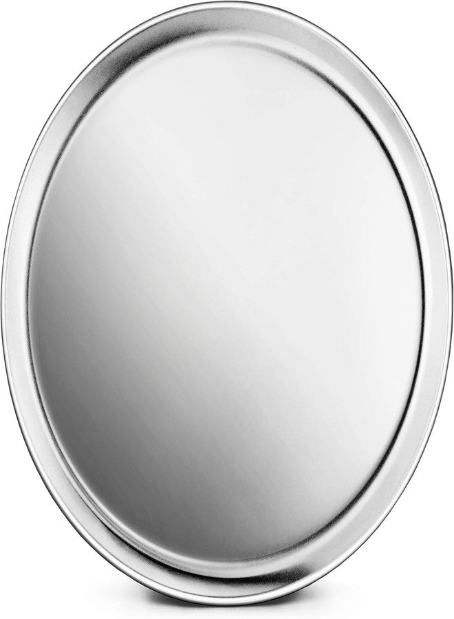 نيو ستار فود سيرفيس صينية بيتزا من الألومنيوم عالية الجودة من نيو ستار فود سيرفيس 50813، صينية خبز، تصميم كوبيه، 12 بوصة - Image 1