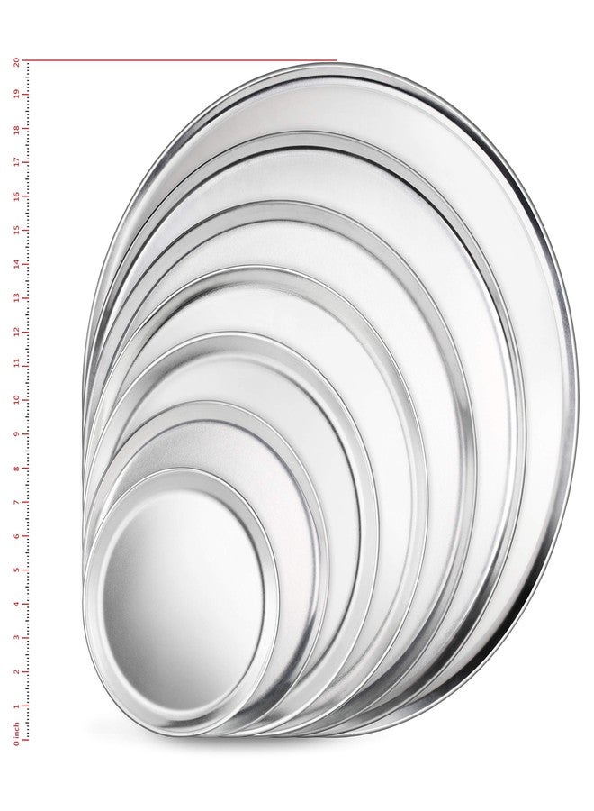 نيو ستار فود سيرفيس صينية بيتزا من الألومنيوم عالية الجودة من نيو ستار فود سيرفيس 50813، صينية خبز، تصميم كوبيه، 12 بوصة - Image 4