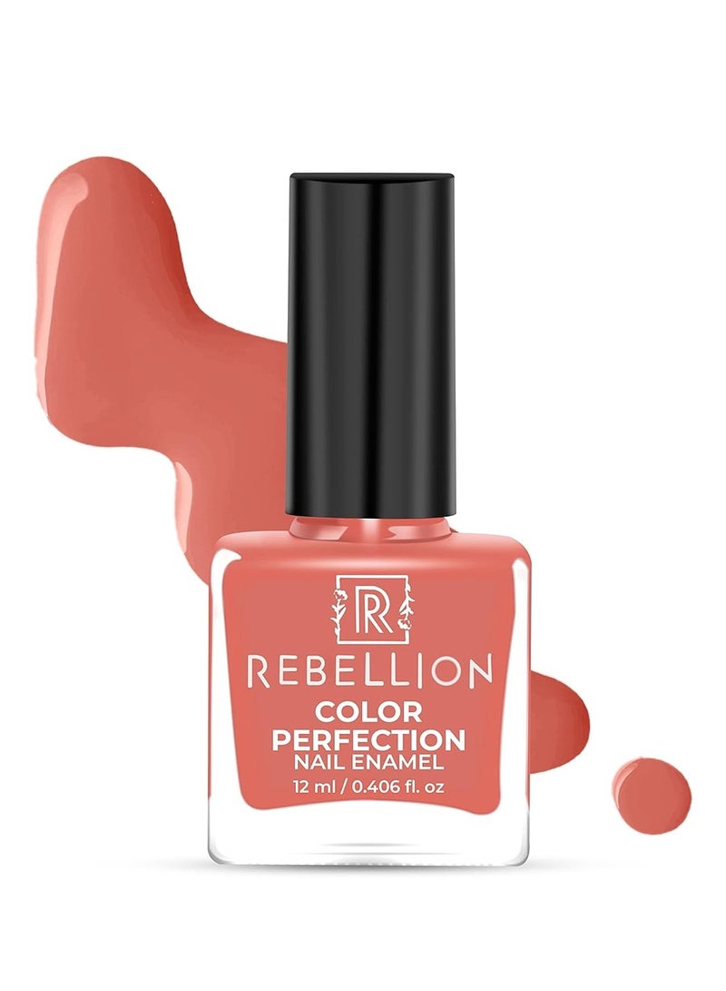 ريبيليان طلاء أظافر ريبيليون كلر بيرفيكشن 12 مل بيور بيتش مي بيتشي RG16 - Image 1