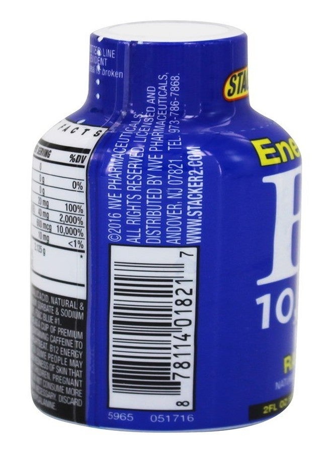 Stacker 2 Blue Raspberry B12 Energy Shot (12 Pack) - Image 3
