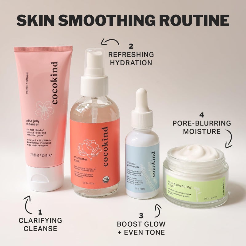 Cocokind Rosewater Facial Toner by Cocokind, Multipurpose Spray to Set Makeup, Double Cleanse, and Balance Skins pH, Made with Rose Hydrosol, 4 Fl Oz - Image 5