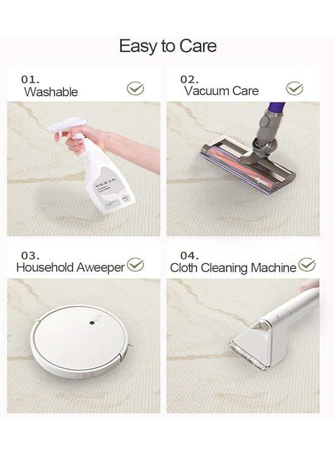 إن كي أكس سجادة غرفة المعيشة الفاخرة ذات الطراز الجديد مقاس 200 × 300 سم - Image 3