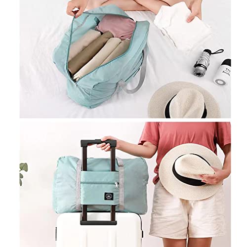 PUPOPIK For Spirit Airlines Personal Item Bag 2 Pack Travel Duffle Bag, Weekender Bags Underseat Carry-on Luggage for Women and Girls - Image 2