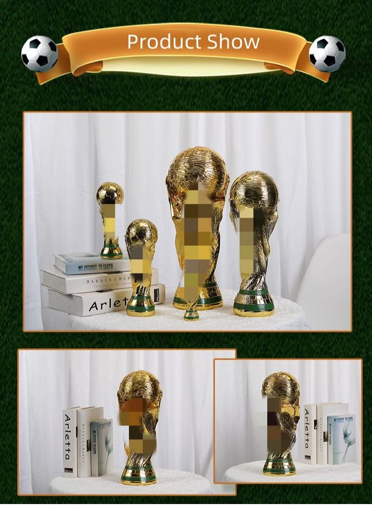 Y&D 21cm World Cup Soccer Medallion Fan Collectibles  - Image 3