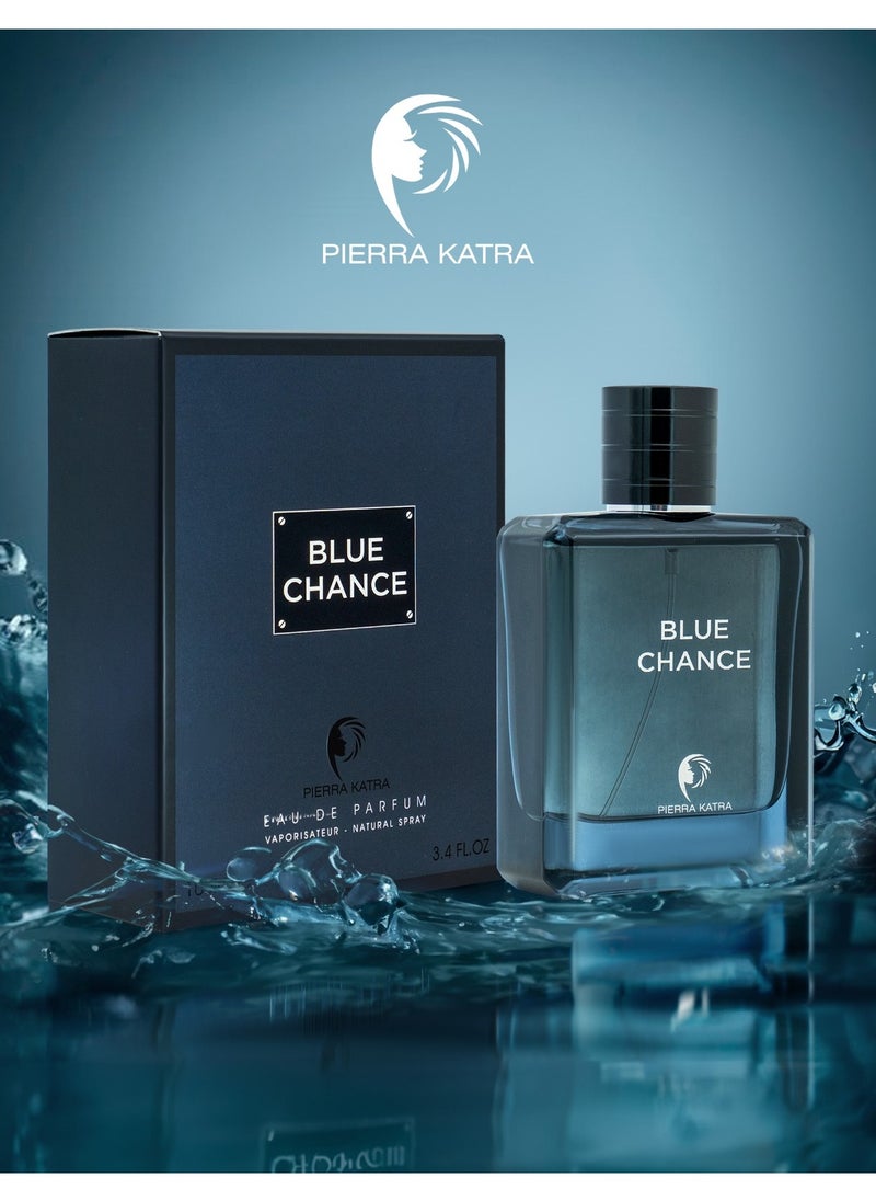 Pierra Katra Blue Chance Eau De Parfum -100 ml  - Image 1