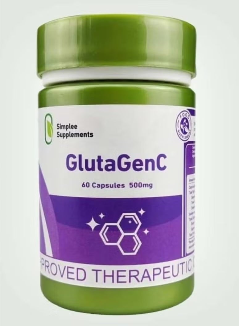 Simplee Supplements Gluta Gen C 60 Capsules - Image 1