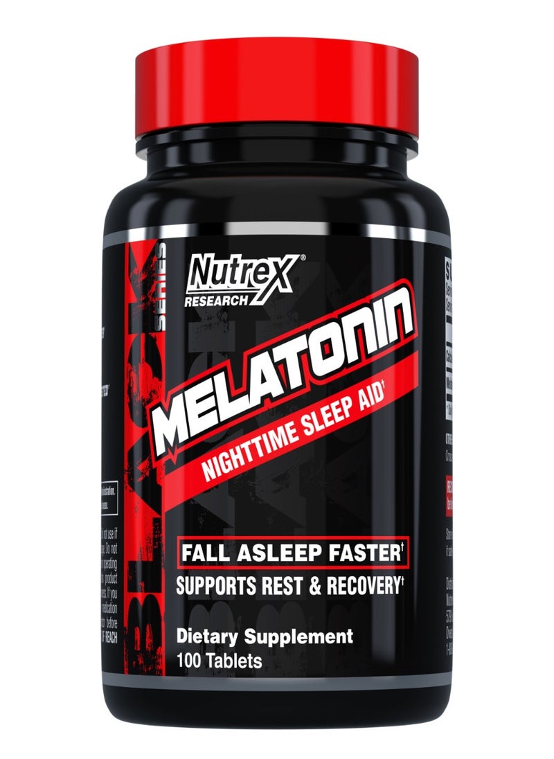 Nutrex Research Nutrex Melatonin 100 Tablets  - Image 1