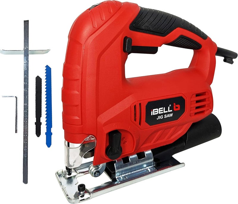 IBL JS10-65 Professional Jig Saw | 650W Corded Electric Jigsaw with Variable Speed | 800–3000 RPM | 65mm Wood & 6mm Steel Cutting Capacity | Copper Armature | Class II - Image 1