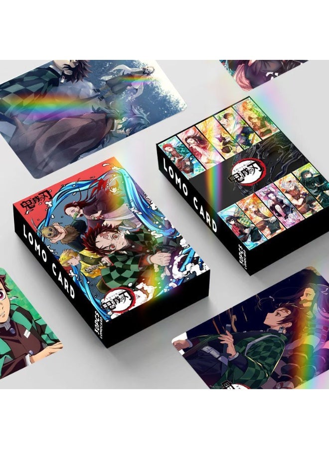 NIBEMINENT 30 Pcs Cartoon Slayer Double-sided Lomo Cards Card For Fans Collection Gifts - Image 1