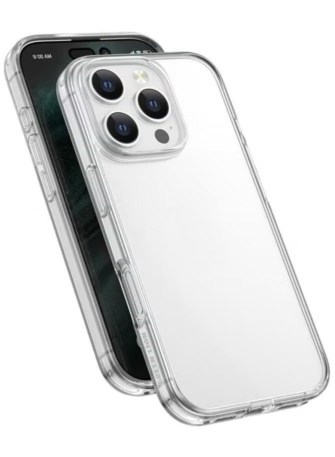JAJEEK Magnetic Crystal Clear Case for iPhone 16 Pro – Transparent, Shockproof Protection, Slim Design, Anti-Yellowing & Anti-Scratch, Magnetic Closure for Easy Attachment – Premium Fit and Durability for iPhone 16 Pro - Image 2