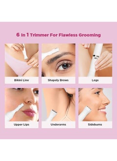 PEESAFE Furr Multipurpose Trimmer Rechargeable And Cordless For Eyebrows Underarms 1 Year Warranty  - Image 2