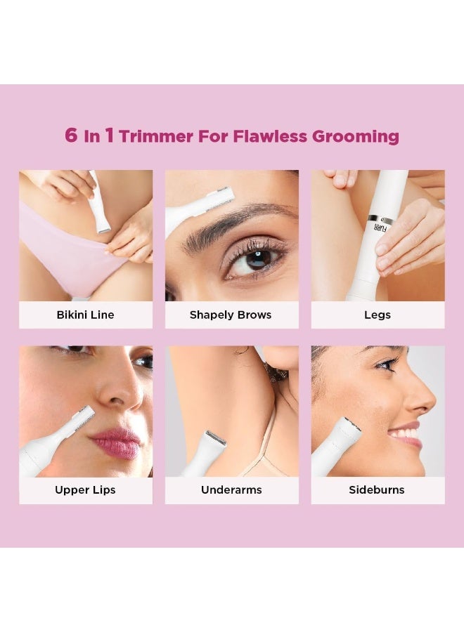 PEESAFE Furr Multipurpose Trimmer Rechargeable And Cordless For Eyebrows Underarms 1 Year Warranty  - Image 2