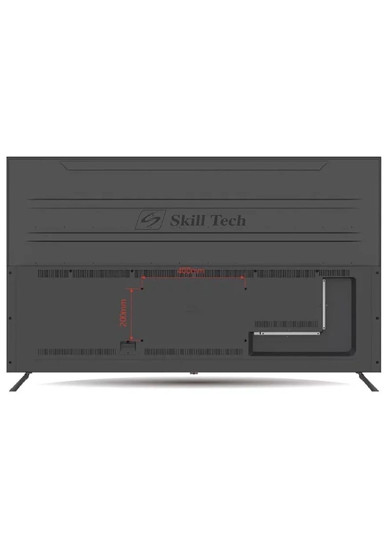 Skill Tech - SK6550S4KFL 65 Inch 4K UHD Smart LED TV, Frameless Design, A Grade Panel, 60Hz, HDR, Wide Viewing Angle - Image 1