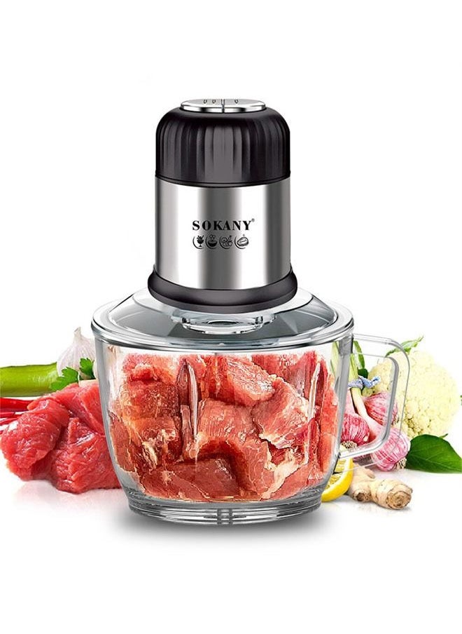 sokany - Electric Meat Grinder Blender Mincer Mixer Food Processor Machine - Image 1