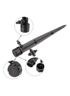 NIBEMINENT 15-Piece Adjustable Spray Drippers Black 132millimeter  - Image 3
