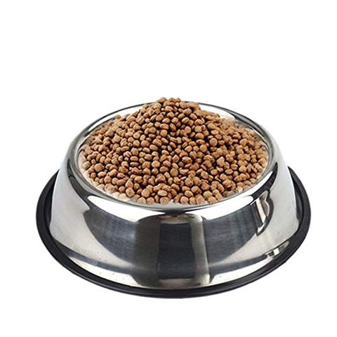 32cm Stainless Steel Puppy & Dog Food Bowl - Durable Rust-Resistant Pet Dish for Food & Water - Easy to Clean