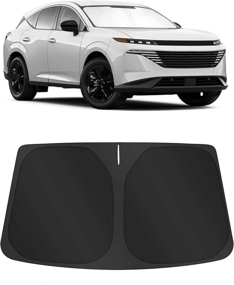 TINGLU Sun Shade for Nissan Murano 2025 2026 Accessories Windshield Sun Shade Window Shade UV Rays Protection Sun Visor Cover with Steering Wheel Sunshade Storage Bag - Image 1