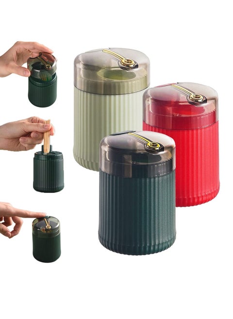 Pop-up Automatic Toothpick Dispenser, Auto Toothpick Dispenser, Automatic Toothpick Dispenser 3Pcs