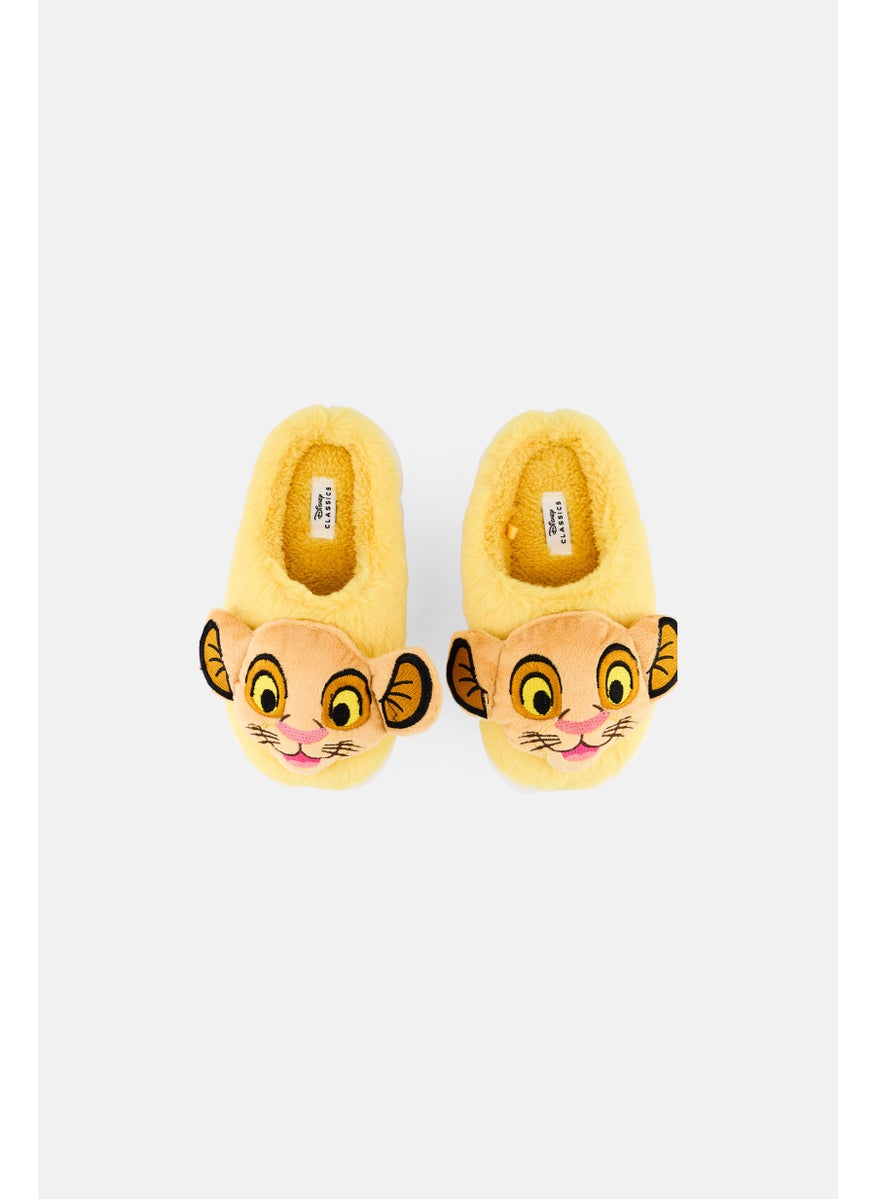 Disney Kids Girl The Lion King Slip On Homewear Slippers, Multicolor  - Image 3