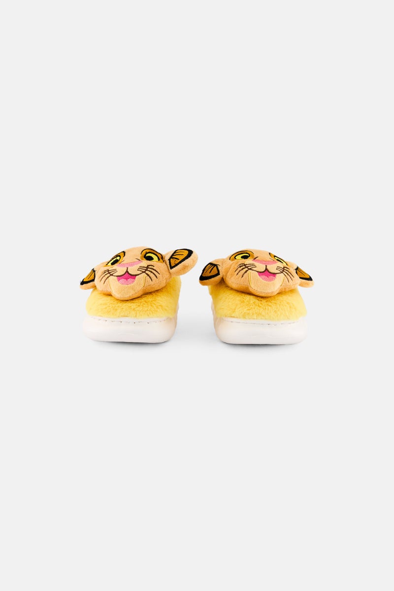 Disney Kids Girl The Lion King Slip On Homewear Slippers, Multicolor - Image 2