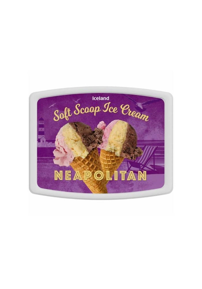 Ice Cream, Neapolitan - 2l, UK