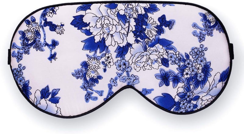 MAXFEEL Feel 100 Pure Silk Eye Mask Sleep Eye Mask Eye Cover Eyeshade Sleeping Eye Mask Floral Colors 39
