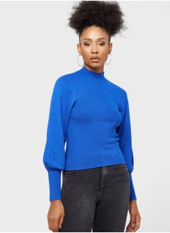 High Neck Knitted Sweater