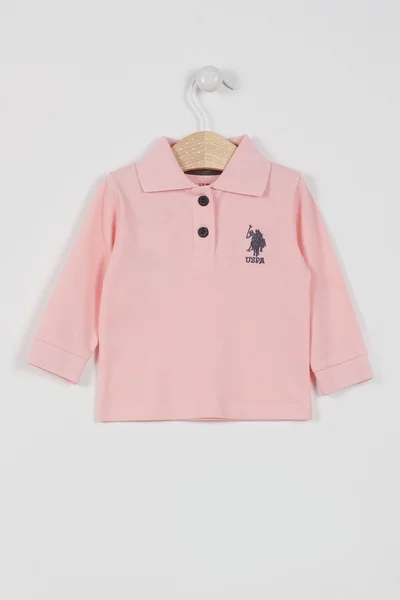 U.S. Polo Assn. U.S. Polo Assn. Baby Girls Pink Tshirt