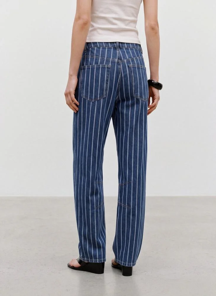 Topshop April Crop Barrel Fit Jeans