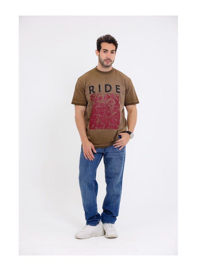 WHITE RABBIT "RIDE" Floral Graphic T-Shirt  - Image 5